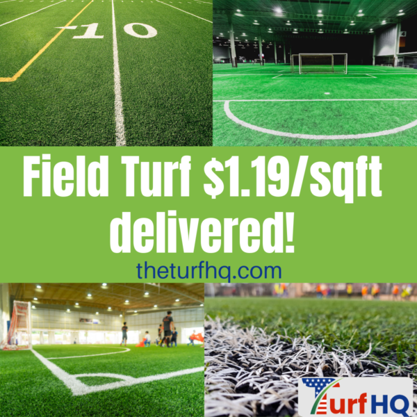 sports turf delivered for 1.19/sqft